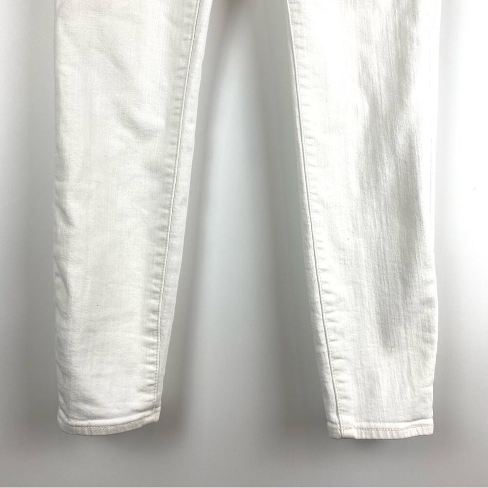 J Crew Mercantile 10” Highest Rise Skinny Jeans Denim Frost Wash Women’s Sz 27 - Picture 5 of 11